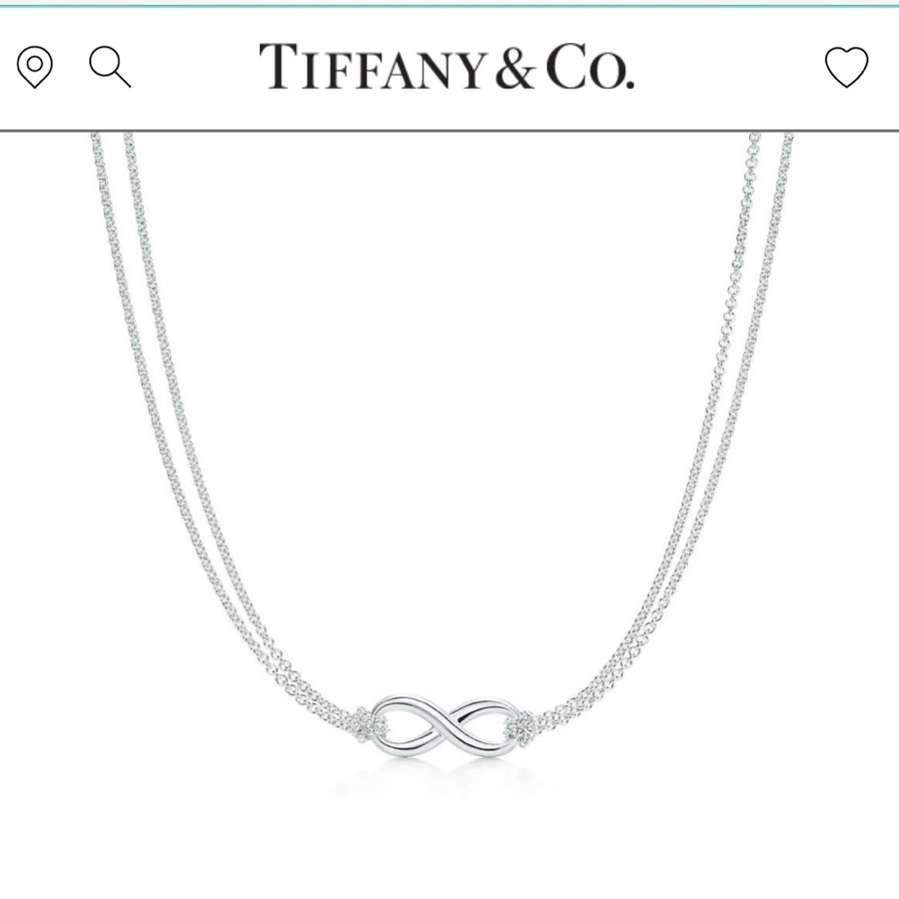 Tiffany&Co. Infinity Pendant w/Box